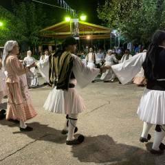 THEATER PERFORMANCE ABOUT THE ACTION OF THE ZOURTSAN OPERATORS AND FIGHTERS OF 1821 AND EVENT-SPEECH ABOUT THE ACTION OF THE ZOURTSANS IN THE REVOLUTION OF THE REVOLUTION